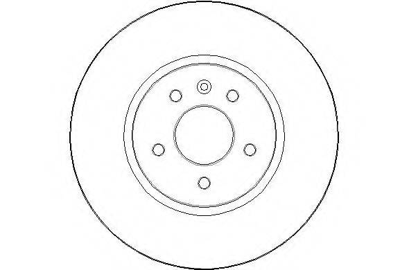 NATIONAL NBD1672 гальмівний диск