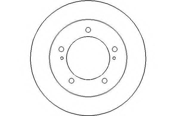 NATIONAL NBD1794 гальмівний диск