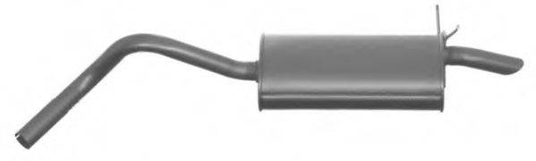 IMASAF 620907 Глушник вихлопних газів кінцевий