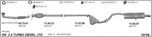 IMASAF 502000198 Система випуску ОГ