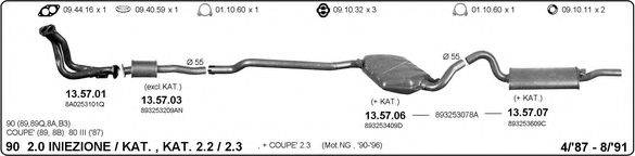 IMASAF 504000128 Система випуску ОГ