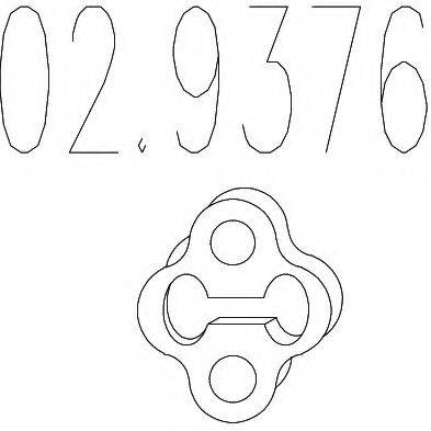 MTS 029376 Буфер, глушник