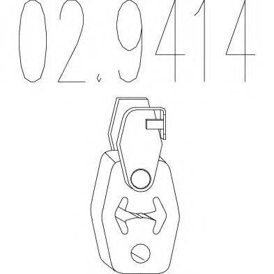 MTS 029414 Буфер, глушник