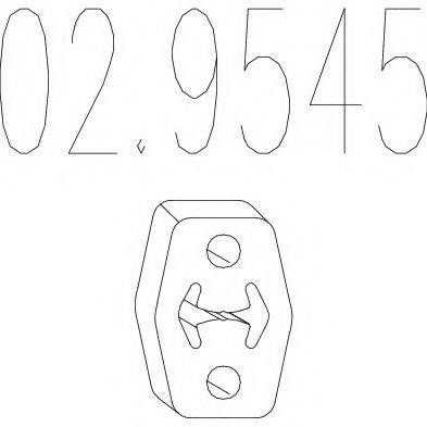 MTS 029545 Буфер, глушник