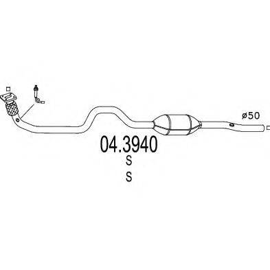 MTS 043940 Каталізатор