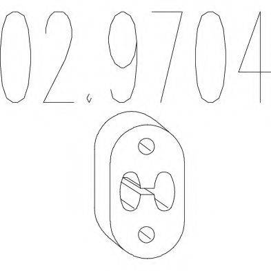 MTS 029704 Буфер, глушник