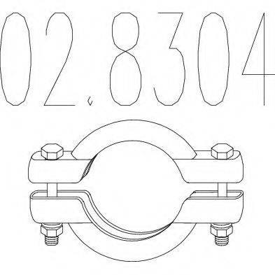 MTS 028304 Сполучні елементи, система випуску