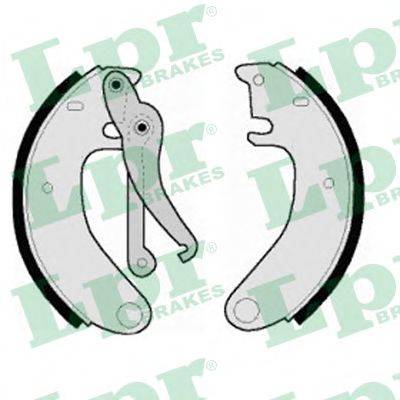 LPR 00420 Комплект гальмівних колодок