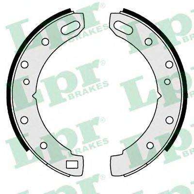 LPR 01005 Комплект гальмівних колодок