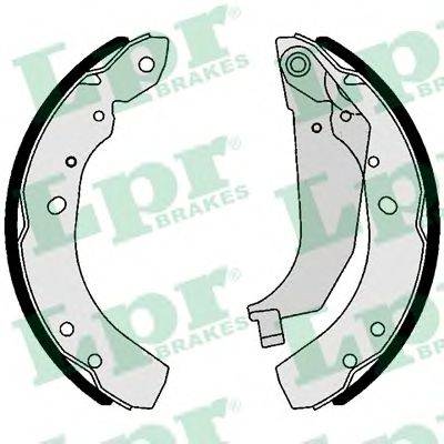 LPR 01049 Комплект гальмівних колодок