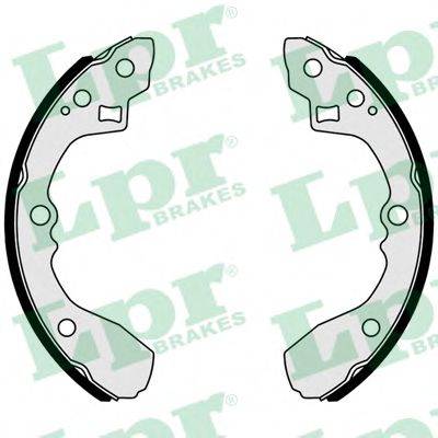 LPR 01054 Комплект гальмівних колодок