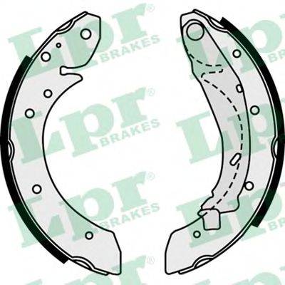LPR 07730 Комплект гальмівних колодок