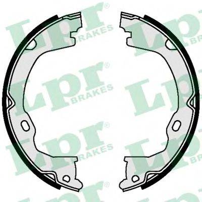 LPR 09550 Комплект гальмівних колодок, стоянкова гальмівна система