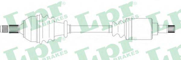 LPR DS16080 Приводний вал