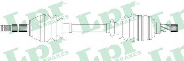 LPR DS37020 Приводний вал