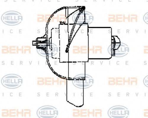 HELLA 8EW009160321 Вентилятор салону