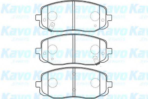 KAVO PARTS BP4015 Комплект гальмівних колодок, дискове гальмо