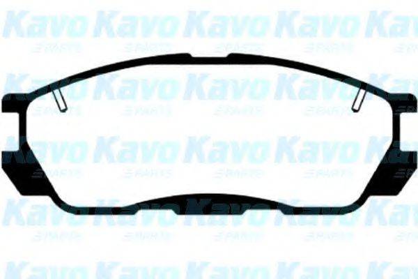 KAVO PARTS BP4526 Комплект гальмівних колодок, дискове гальмо