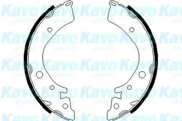 KAVO PARTS BS2904 Комплект гальмівних колодок