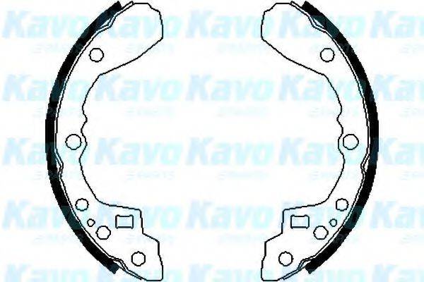 KAVO PARTS BS4401 Комплект гальмівних колодок