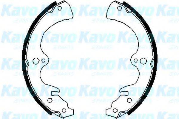 KAVO PARTS BS5406 Комплект гальмівних колодок