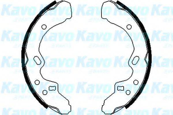 KAVO PARTS BS5409 Комплект гальмівних колодок