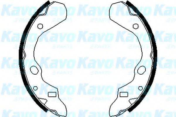KAVO PARTS BS5413 Комплект гальмівних колодок