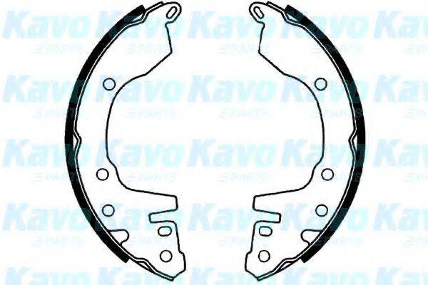 KAVO PARTS BS6415 Комплект гальмівних колодок