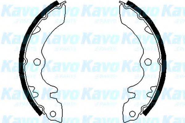 KAVO PARTS BS8900 Комплект гальмівних колодок