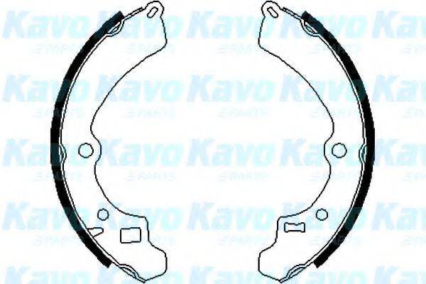 KAVO PARTS BS8910 Комплект гальмівних колодок