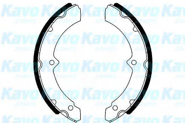 KAVO PARTS BS9935 Комплект гальмівних колодок