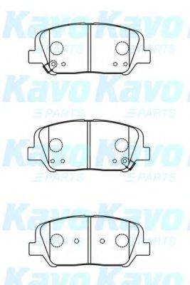 KAVO PARTS BP3049 Комплект гальмівних колодок, дискове гальмо