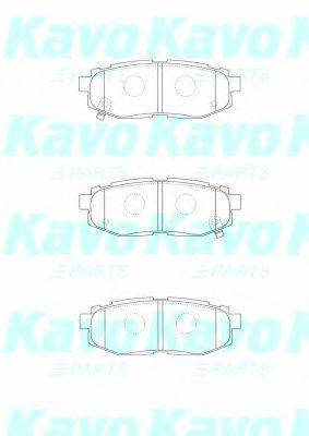 KAVO PARTS BP8023 Комплект гальмівних колодок, дискове гальмо