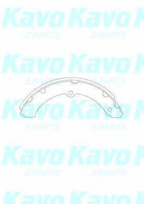 KAVO PARTS BS9942 Комплект гальмівних колодок