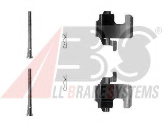 A.B.S. 1273Q Комплектуючі, колодки дискового гальма