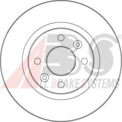 A.B.S. 16150OE гальмівний диск