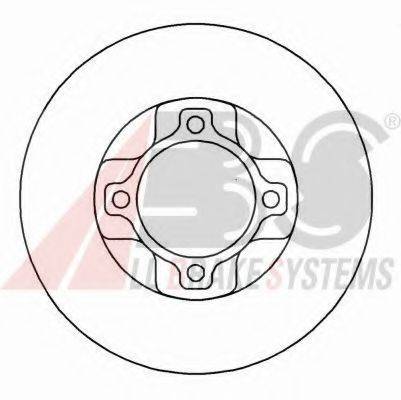 A.B.S. 16457 гальмівний диск