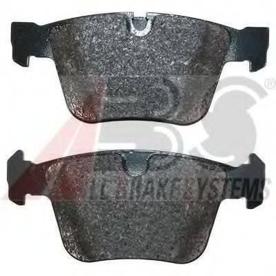 A.B.S. 37604 Комплект гальмівних колодок, дискове гальмо