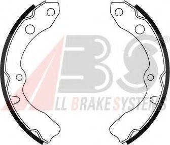 A.B.S. 8661 Комплект гальмівних колодок
