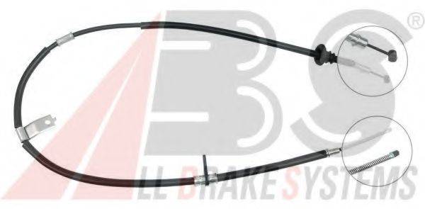 A.B.S. K10898 Трос, стоянкова гальмівна система