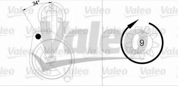 VALEO 433293 Стартер