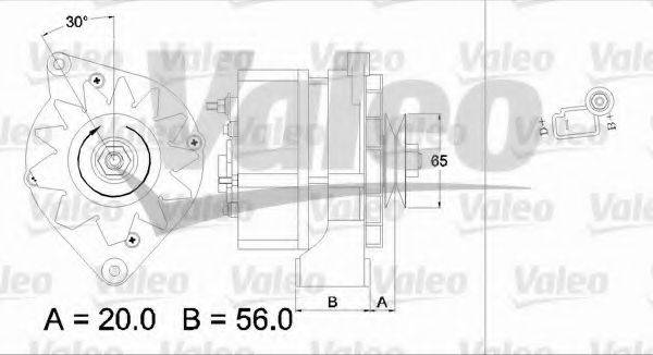 VALEO 436159 Генератор