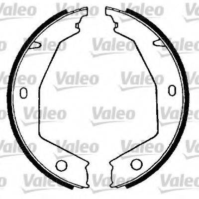 VALEO 564021 Комплект гальмівних колодок