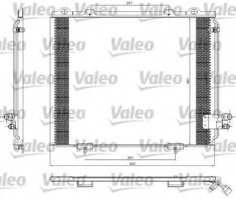 VALEO 817252 Конденсатор, кондиціонер