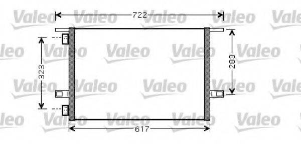 VALEO 818028 Конденсатор, кондиціонер