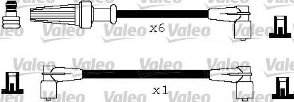 VALEO 346205 Комплект дротів запалювання