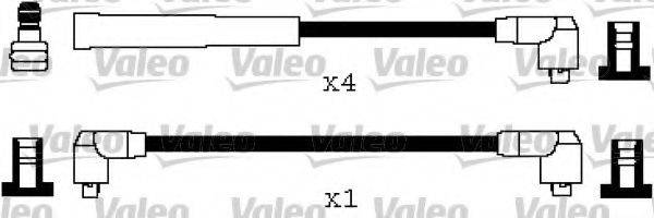 VALEO 346195 Комплект дротів запалювання