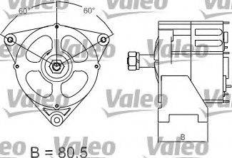 VALEO 436591 Генератор