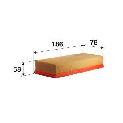 VALEO 585064 Повітряний фільтр