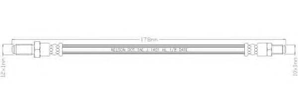 REMKAFLEX 2195 Гальмівний шланг